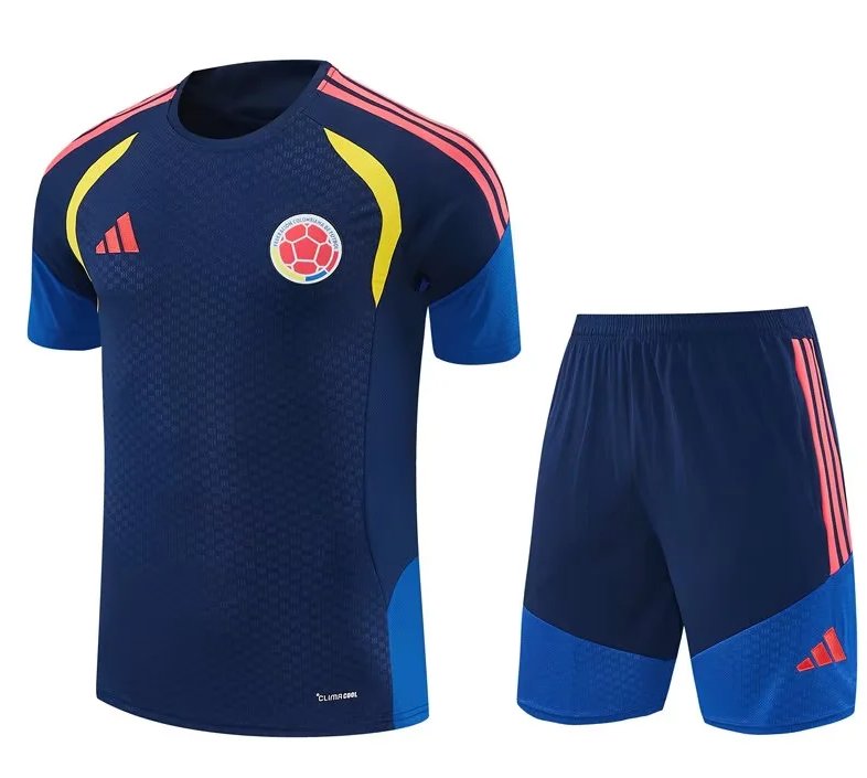 AAA Quality Colombia 26/27 Dark Blue Training Kit Jerseys